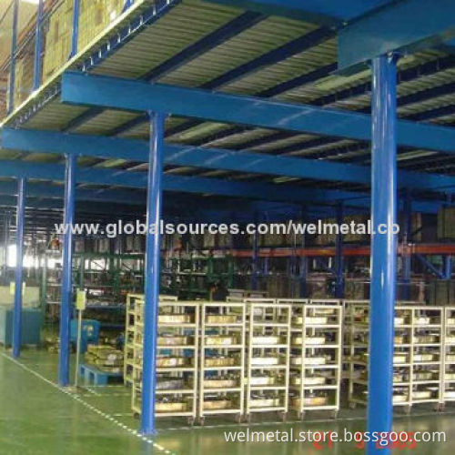 Storage steel platform